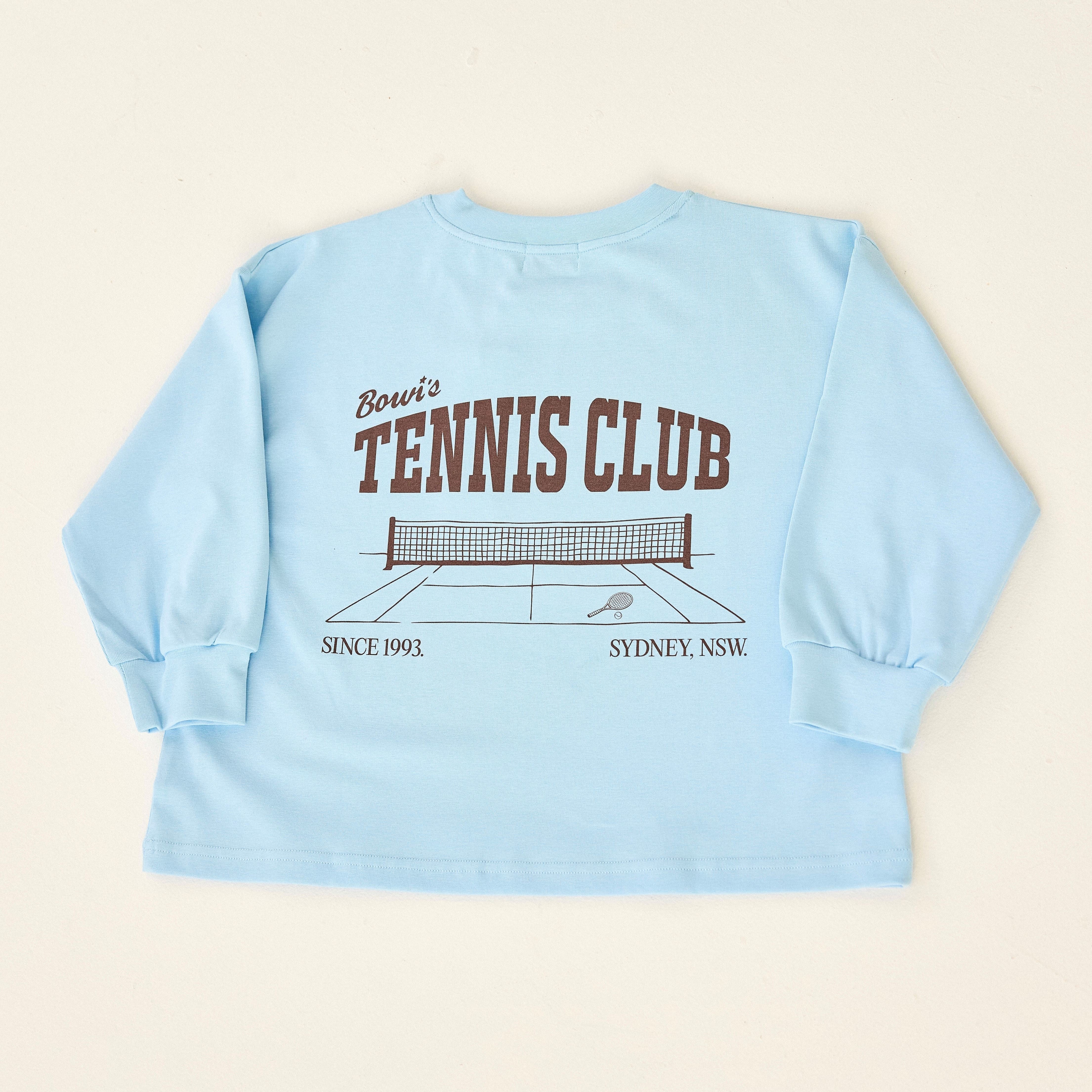 Bowi Tennis Club Long Sleeve Tee
