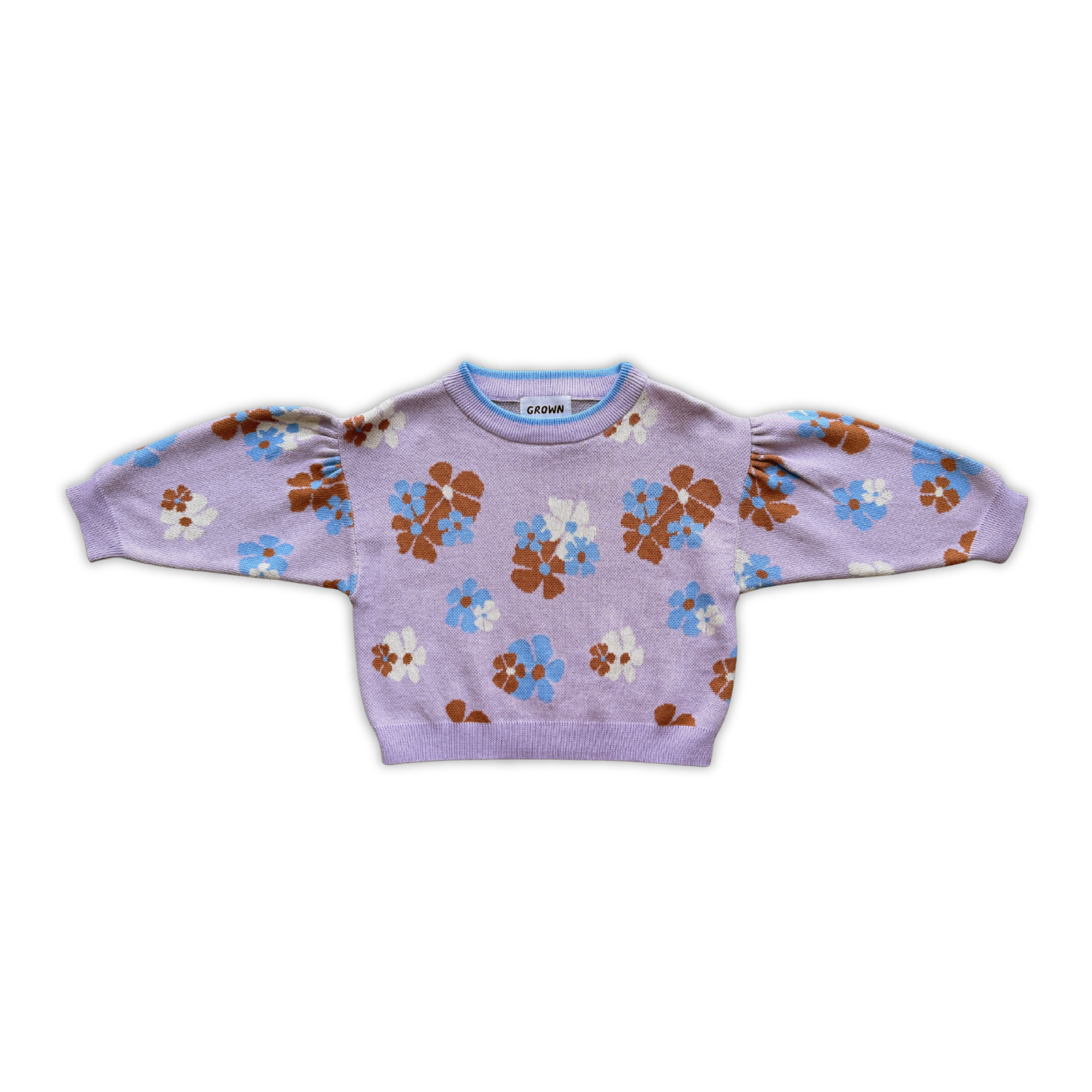 Grown Organic Knit Pull Over (fields)
