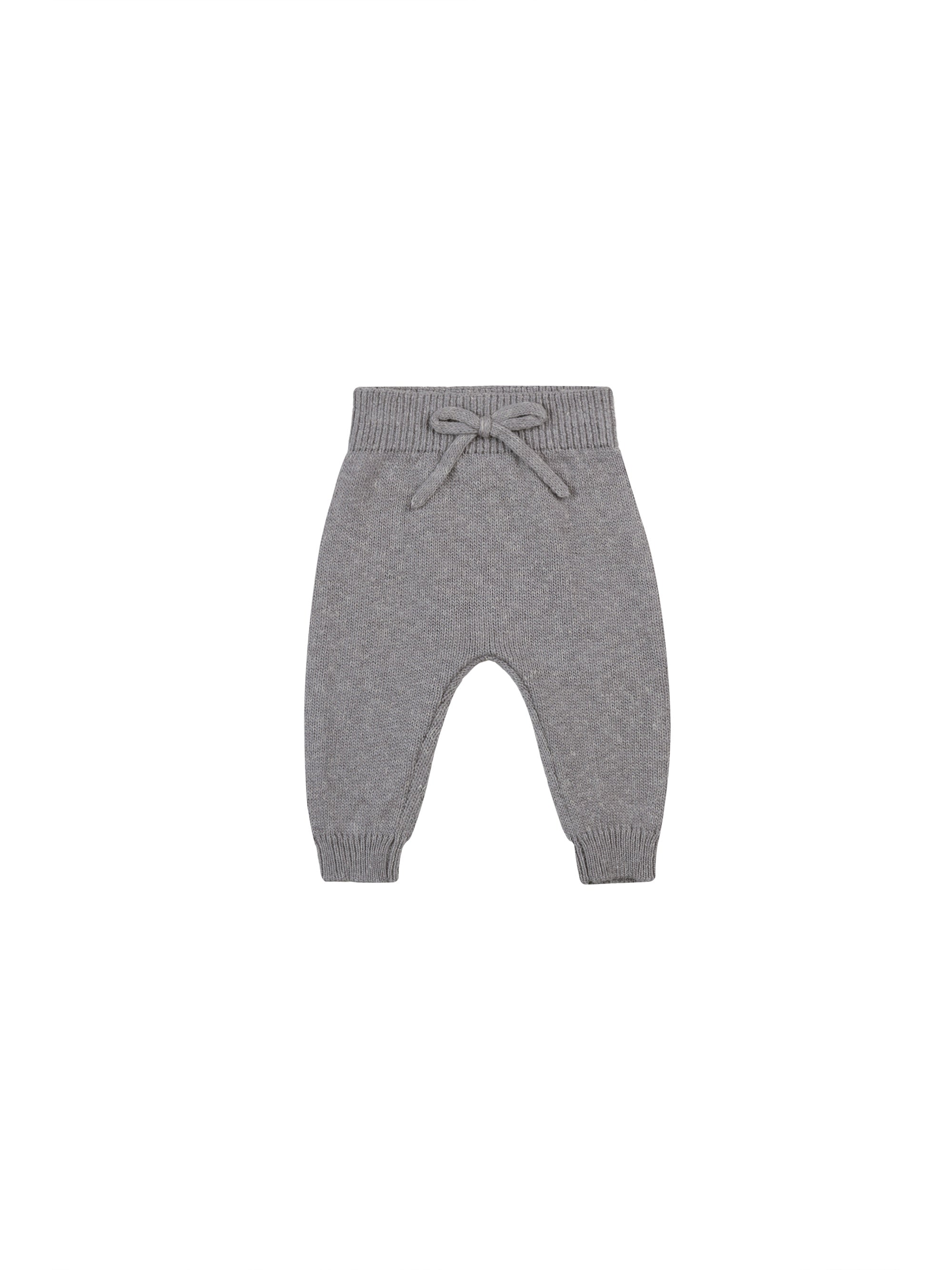 Quincy Mae Knit Pant (heathered lagoon)