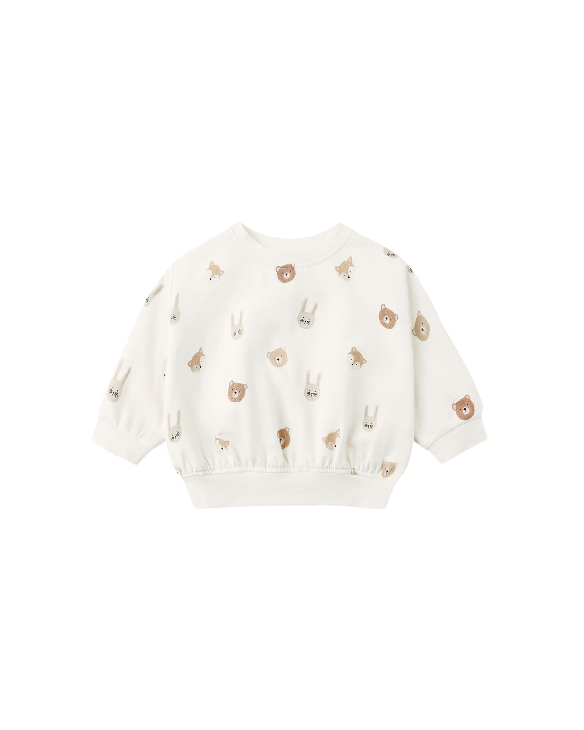 Quincy Mae Relaxed Fleece Sweatshirt (critters)