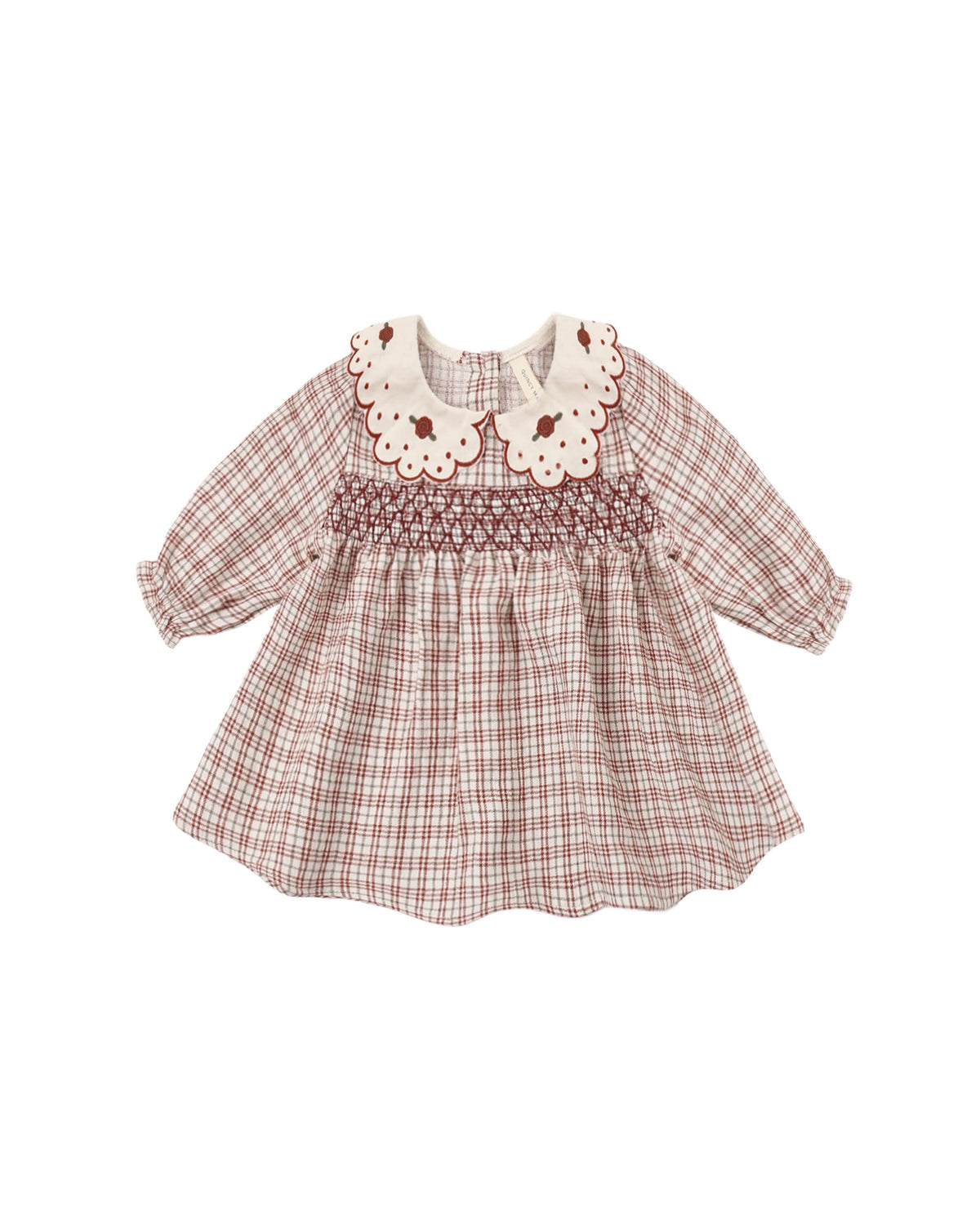 Quincy Mae Callie Dress (christmas plaid)
