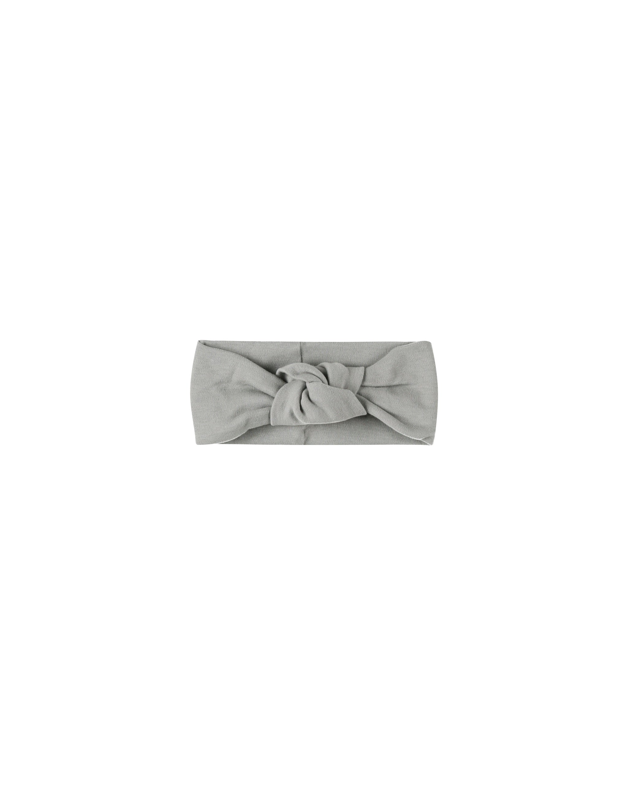 Quincy Mae Knotted Headband (dusty blue)