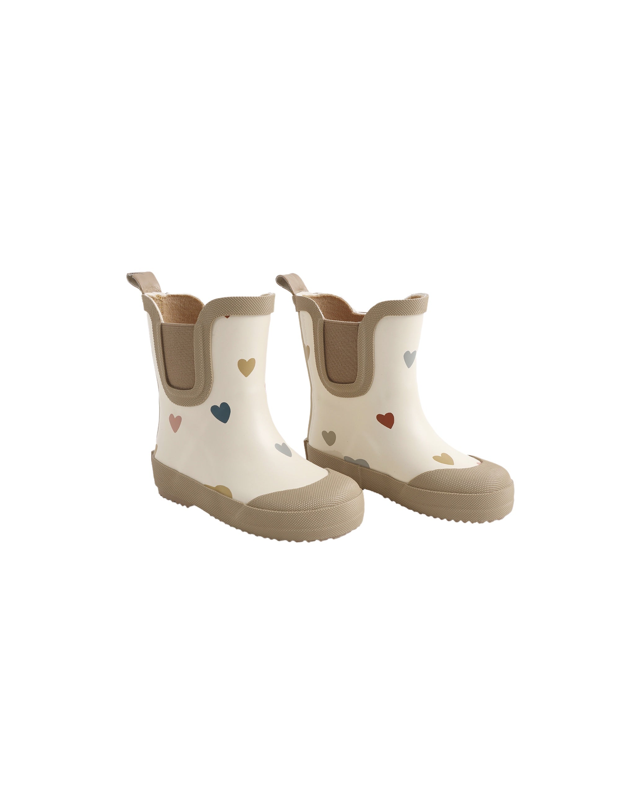 Quincy Mae Rain Boot (confetti heart)