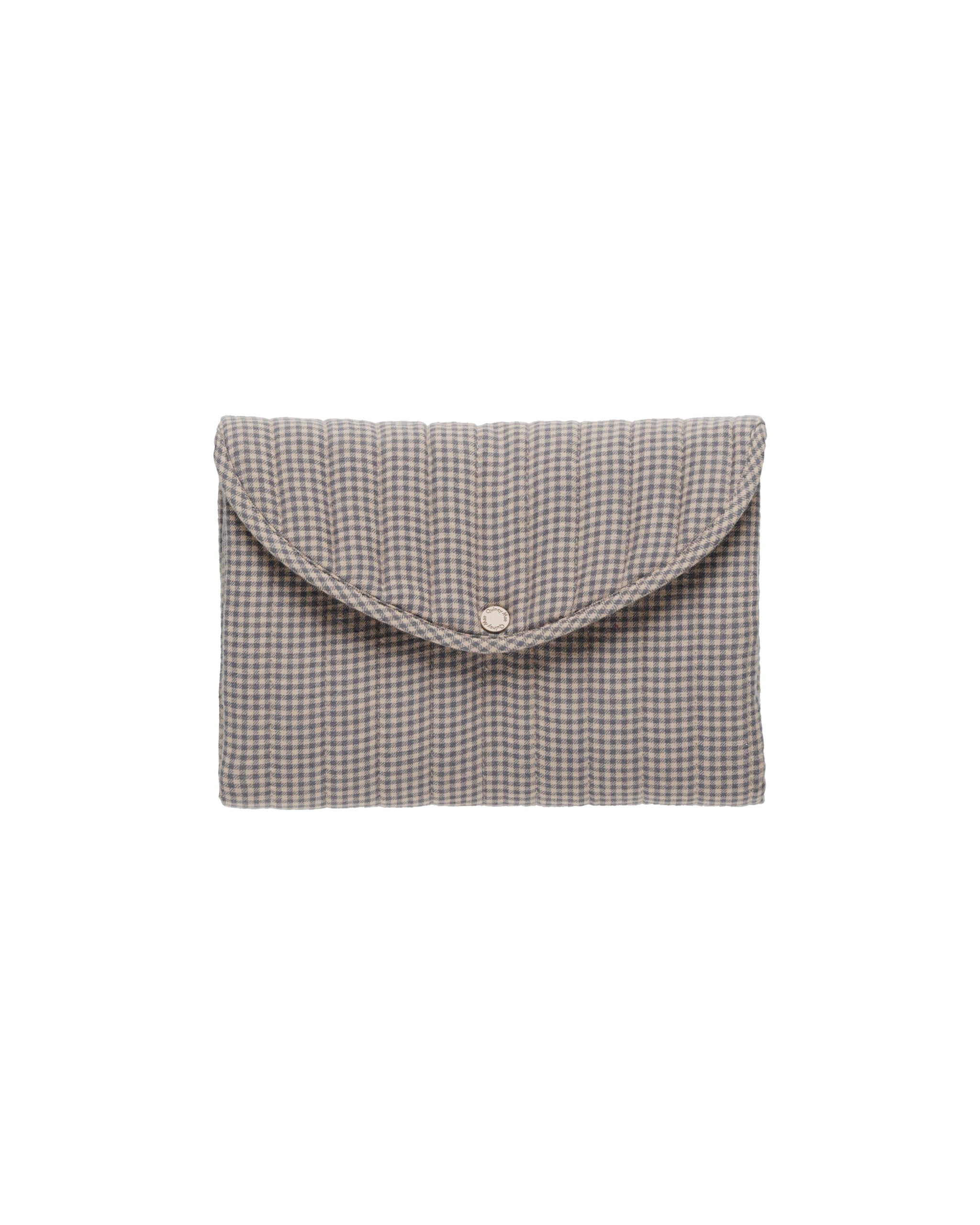 Quincy Mae Changing Mat (indigo gingham)