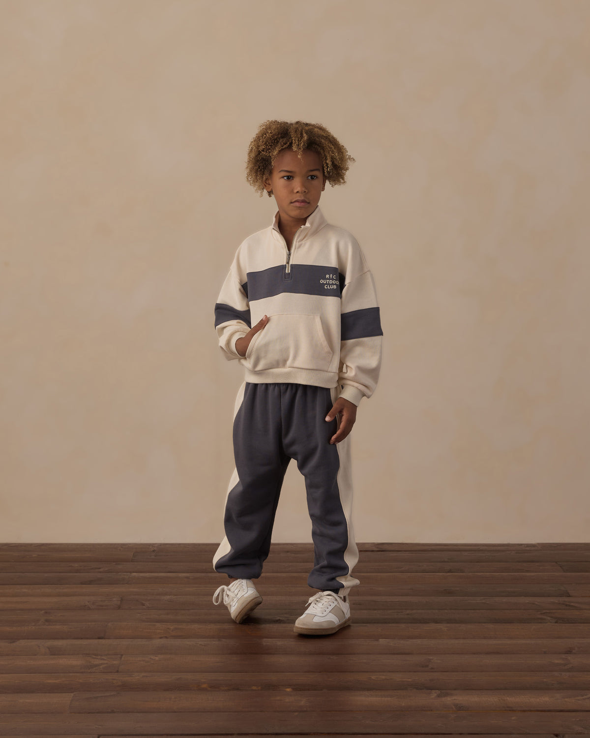 Rylee and Cru Paneled Sweatpant (midnight)