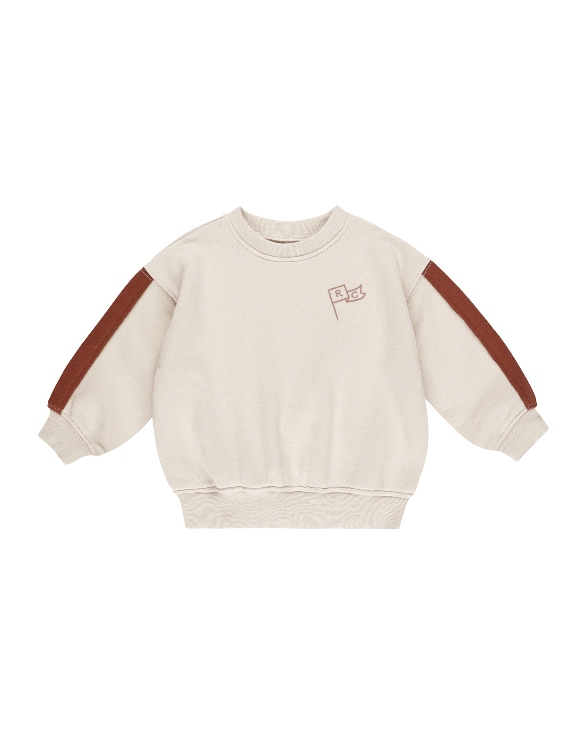 Rylee and Cru Relaxed Sweatshirt (stone)
