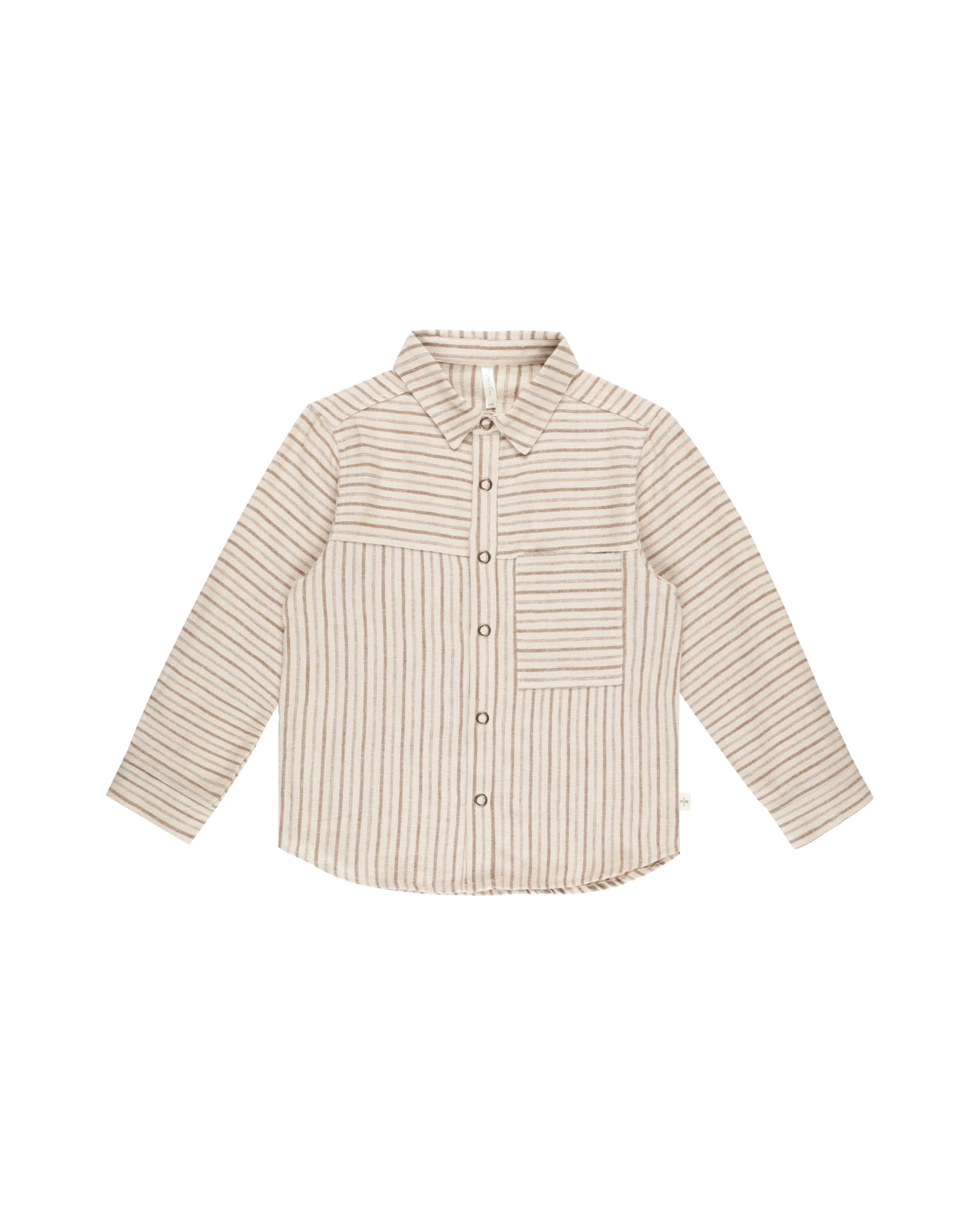 Rylee and Cru Walker Shirt (saddle pintstripe)