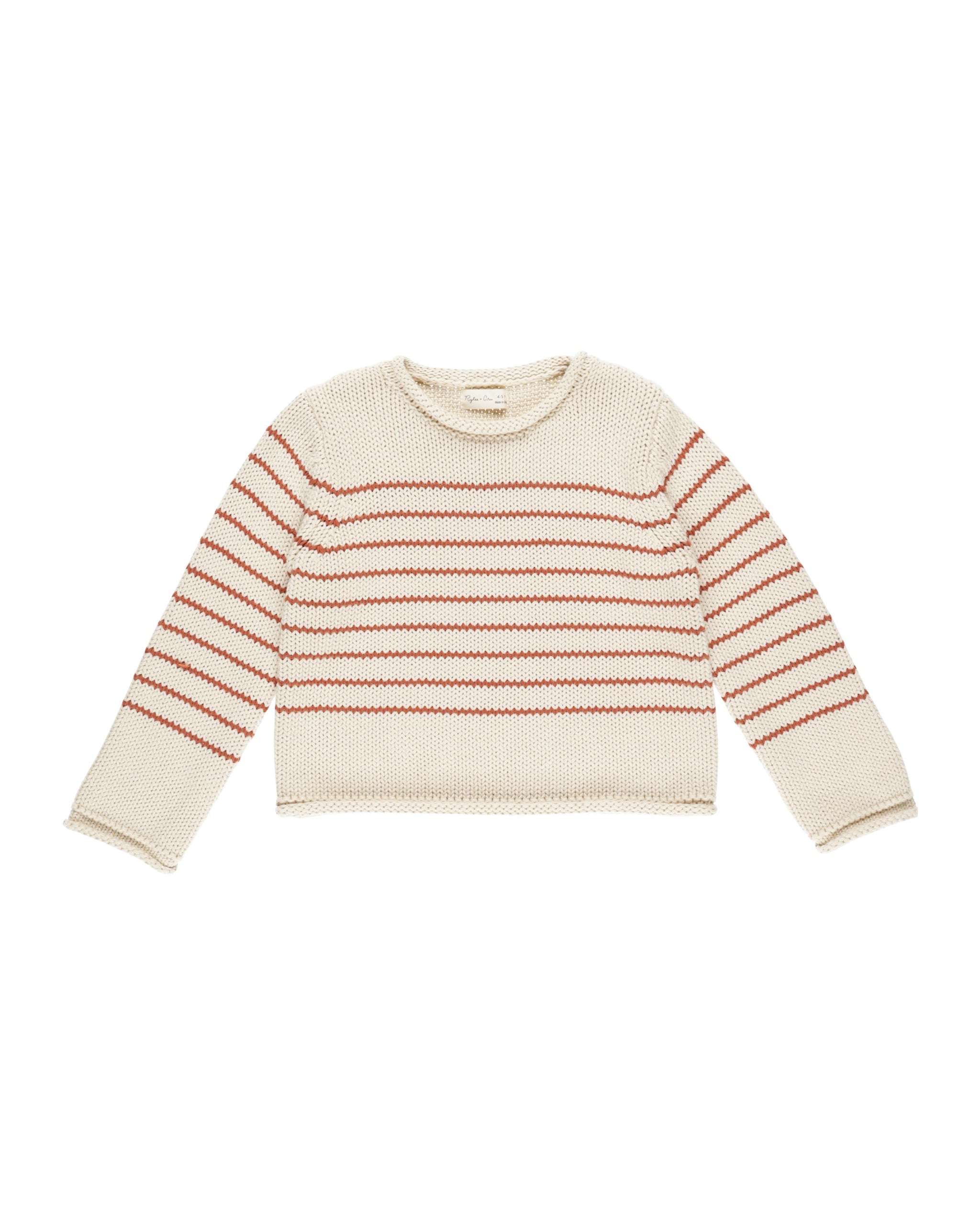 Rylee and Cru Jacques Sweater (poppy stripe)