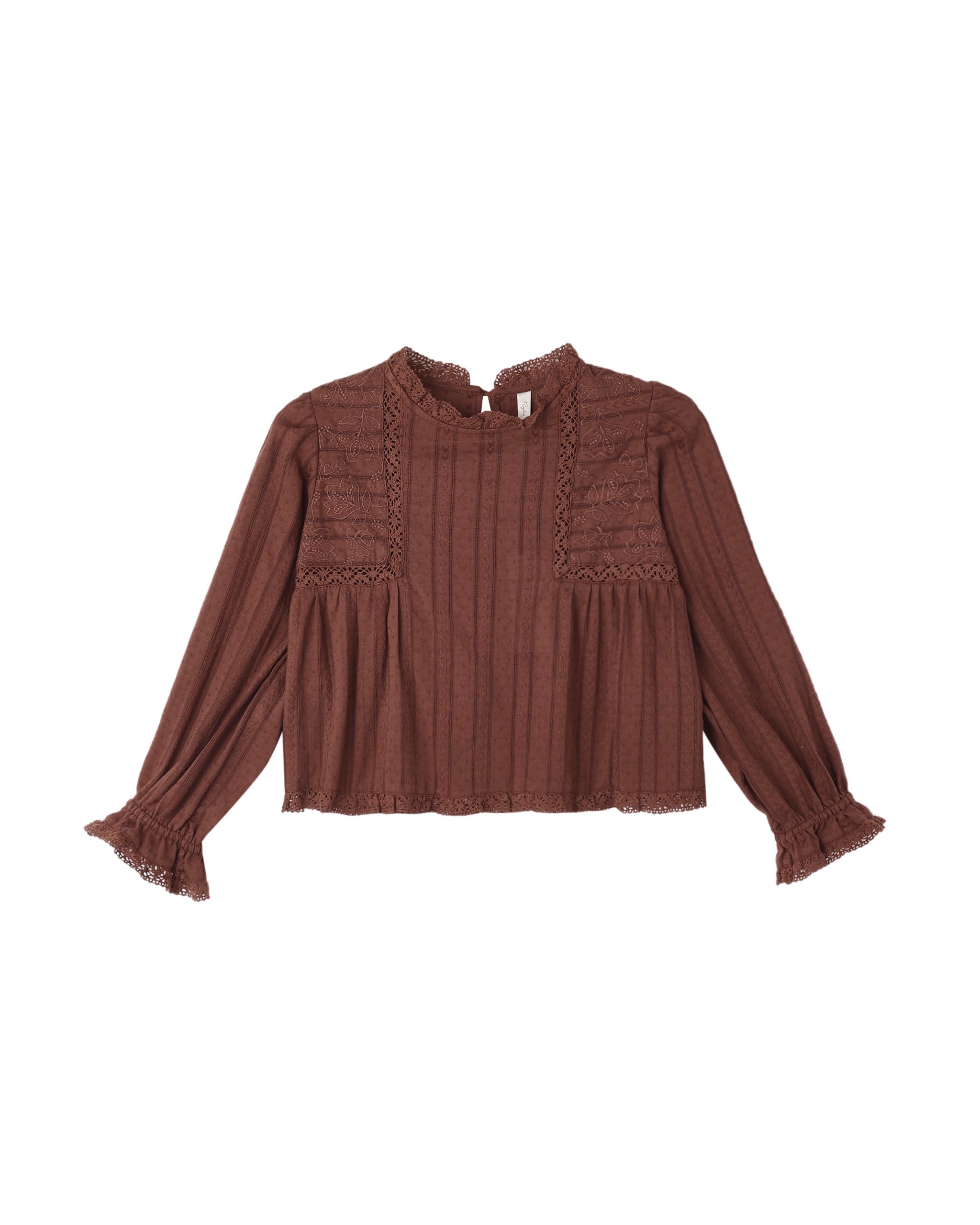 Rylee and Cru Cecile Blouse (mulberry)