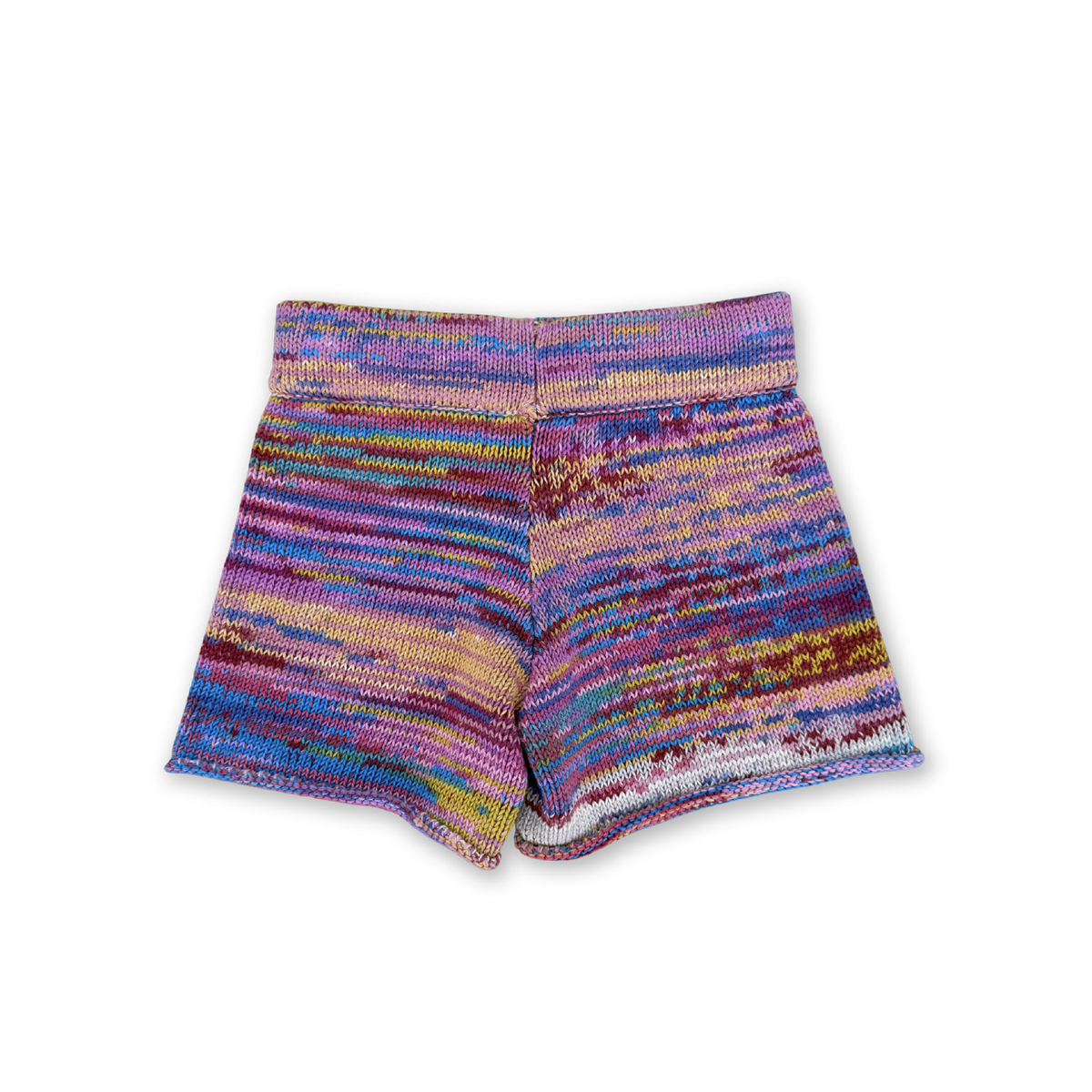 Grown Knitted Short - Rainbow