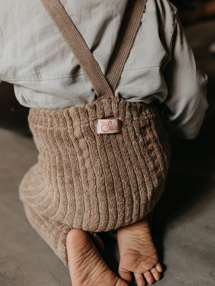 Silly Silas Granny Teddy Footless Cotton Tights (peanut blend)