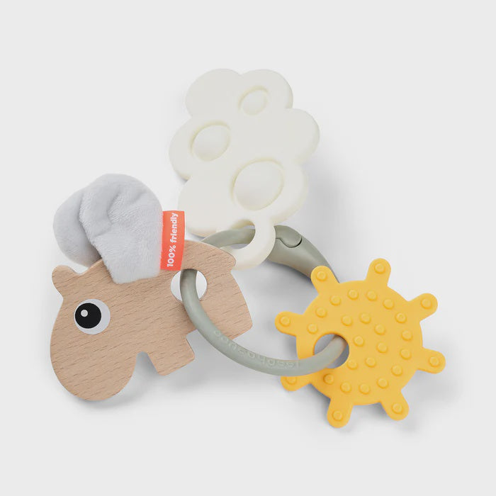 Done By Deer Sensory Activity Ring (happy clouds)