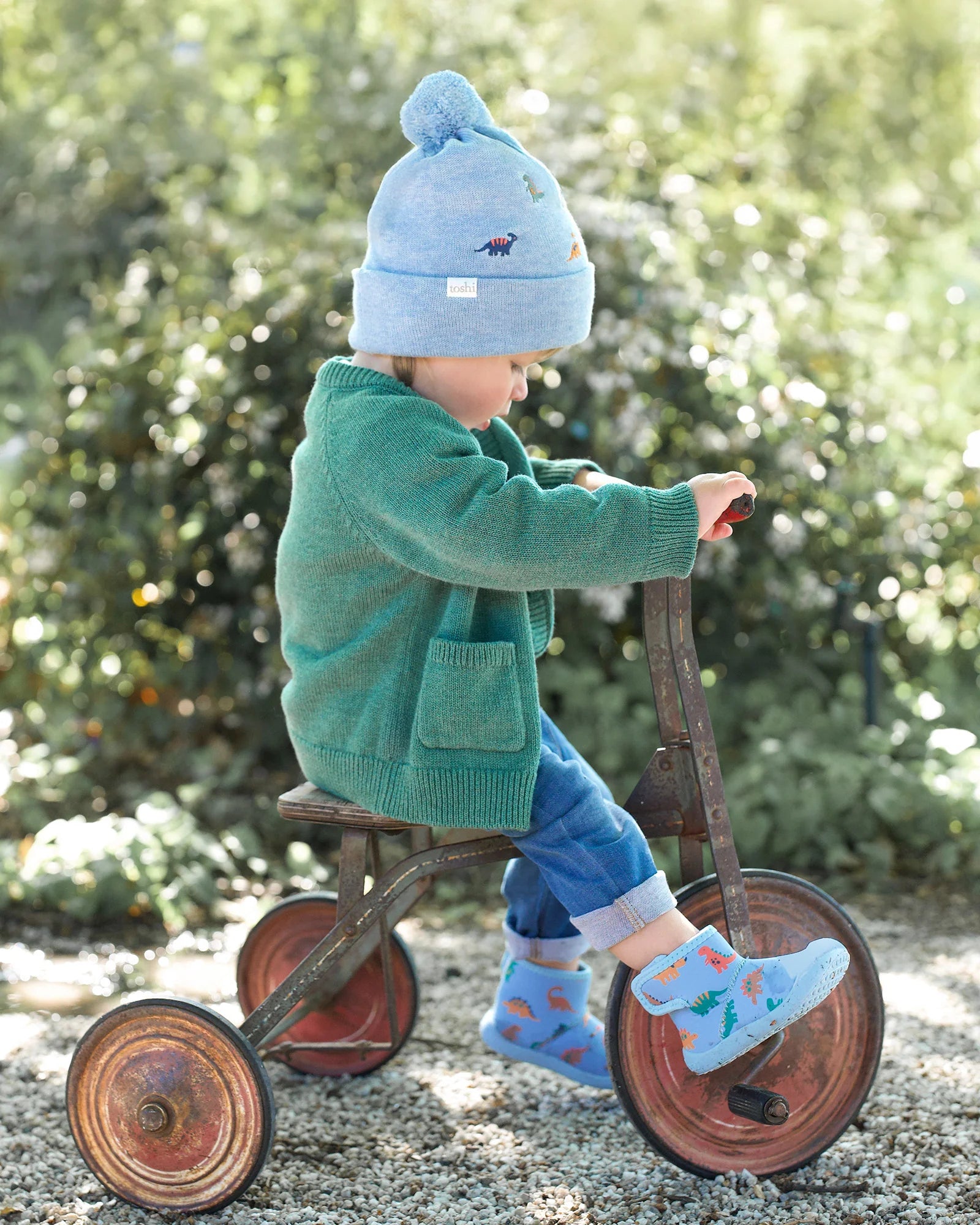 Toshi Beanie Mystical Dino (blue)