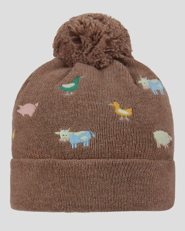 Toshi Beanie Mystical Farm Buddies (mocha)