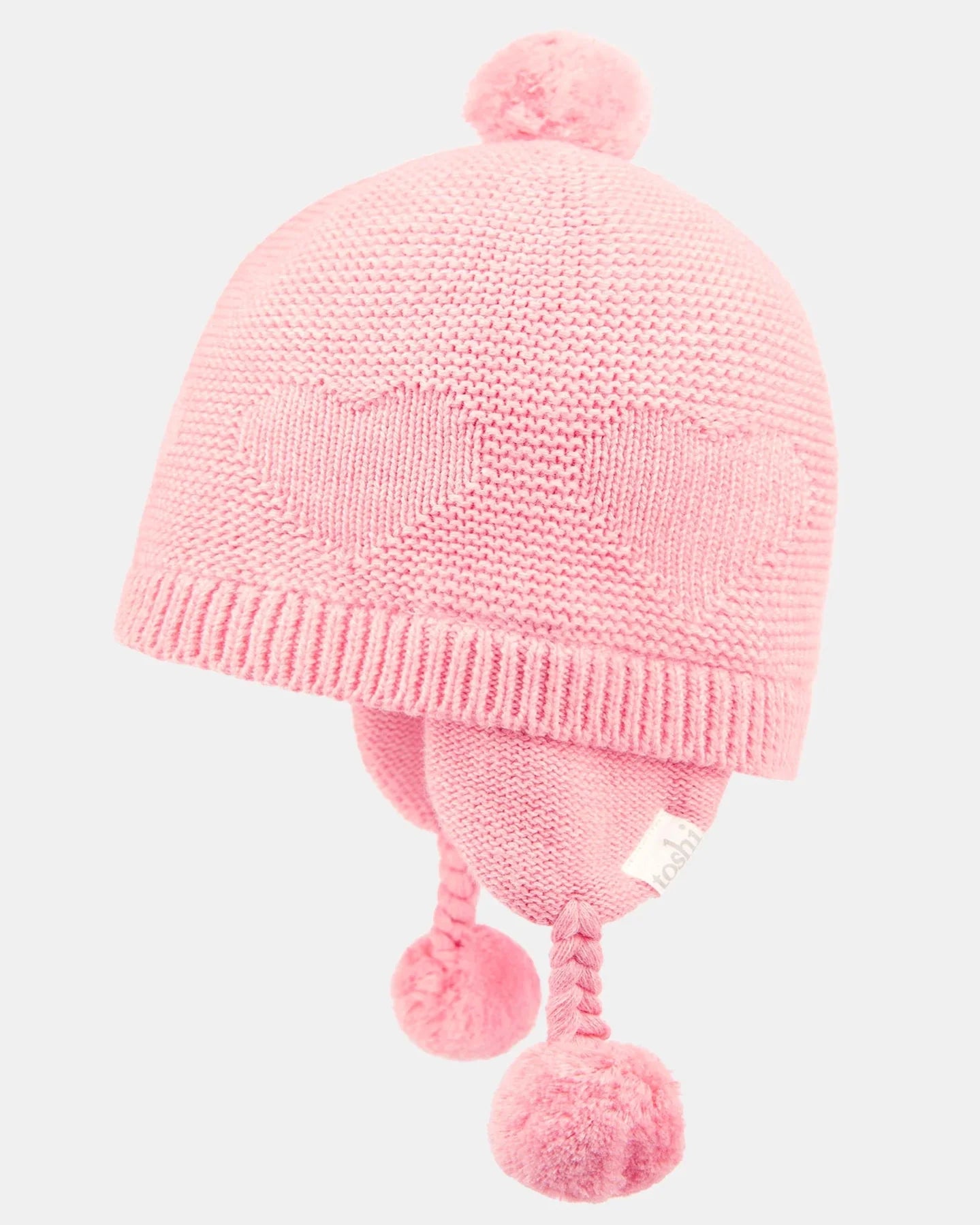 Toshi Organic Earmuff Hearts (pearl)