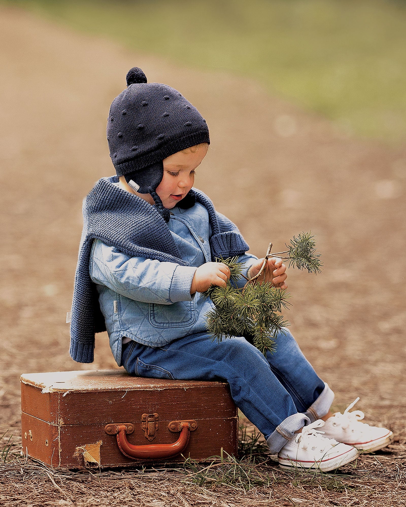 Toshi Organic Earmuff Popcorn (Ink)