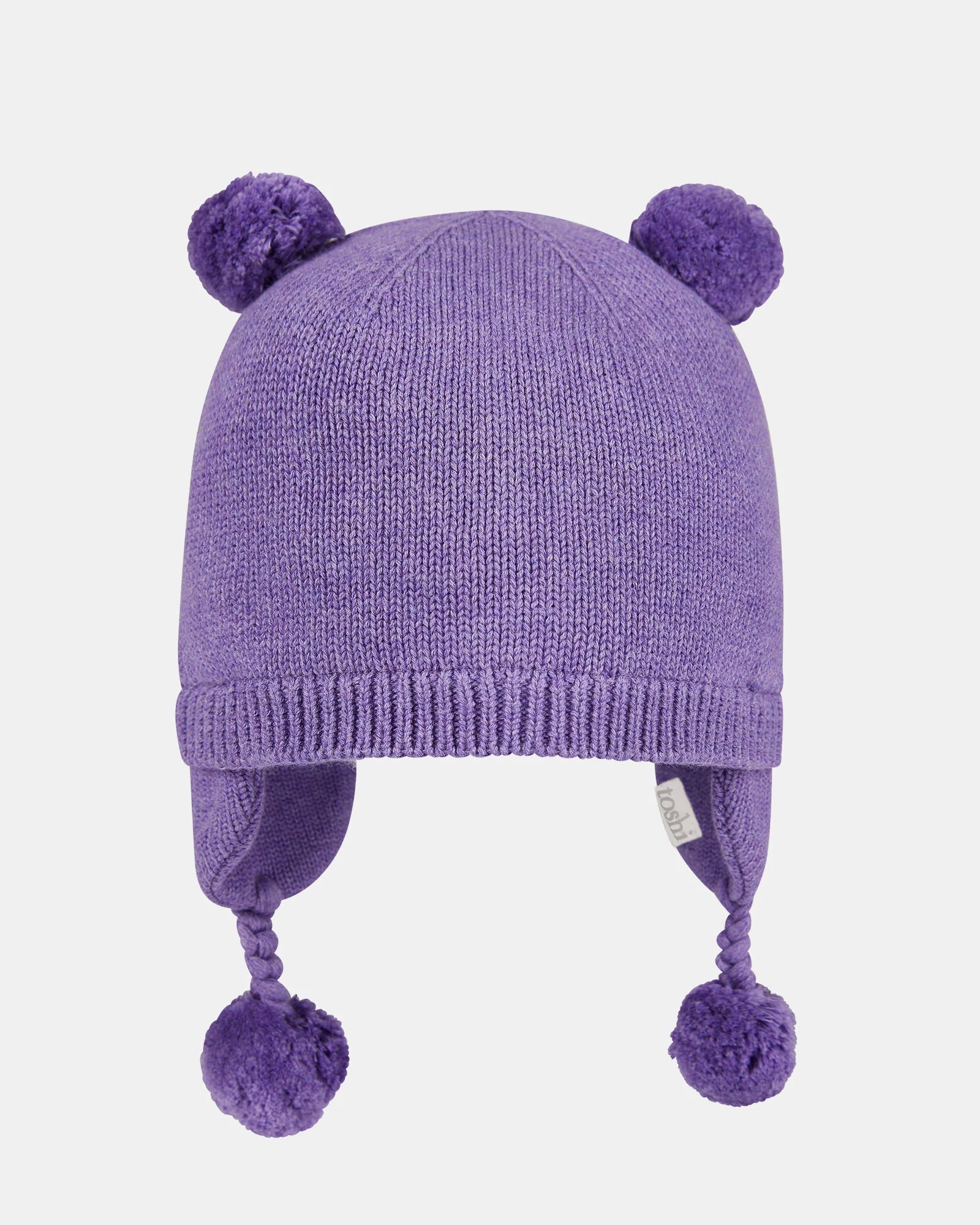 Toshi Organic Earmuff Snowy (Pansy)