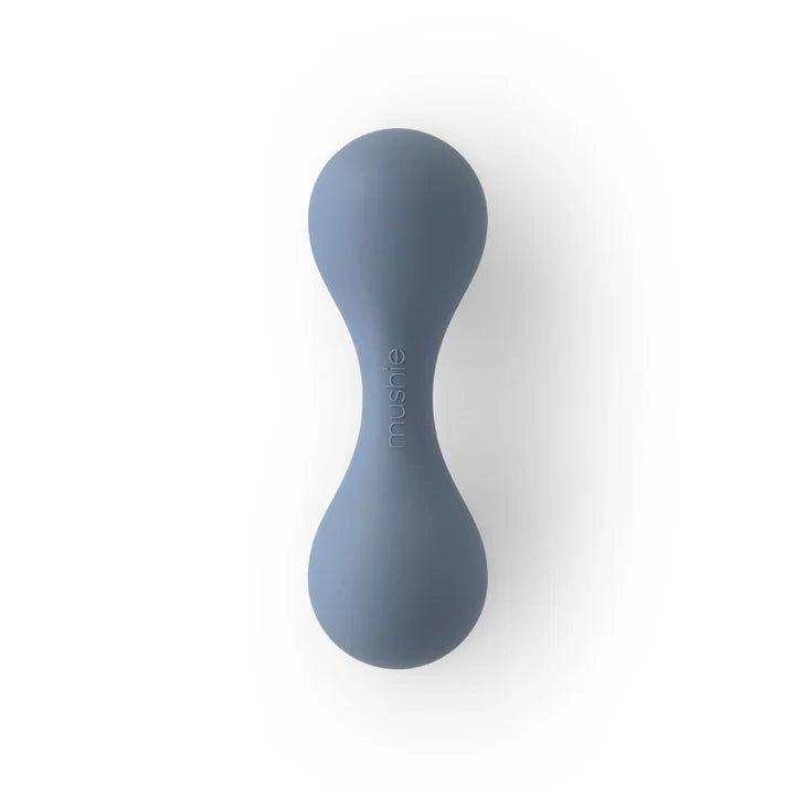 Mushie Silicone Toy Rattle (tradewinds)