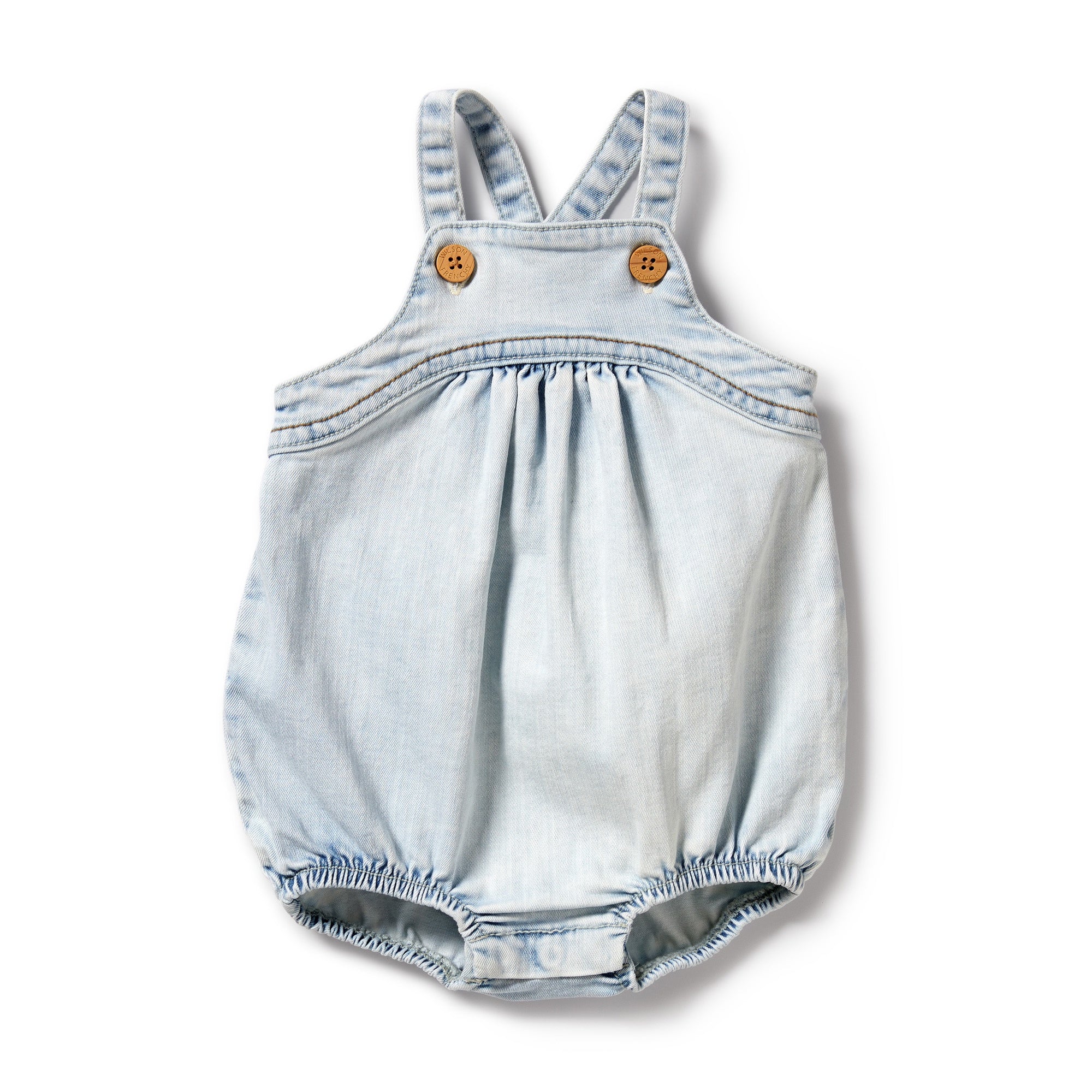 Wilson and Frenchy Organic Denim Bodysuit (snow wash)