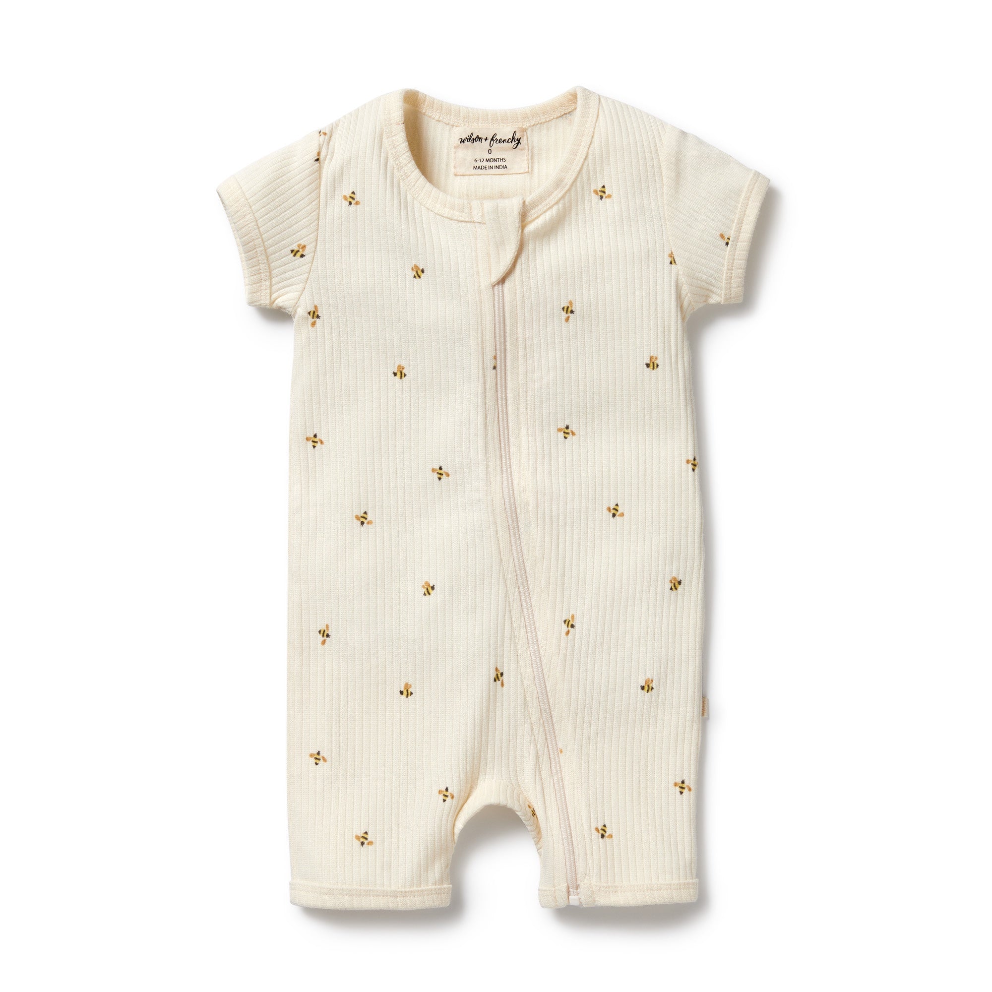Wilson and Frenchy Organic Boyleg Zipsuit (Bee Mine)