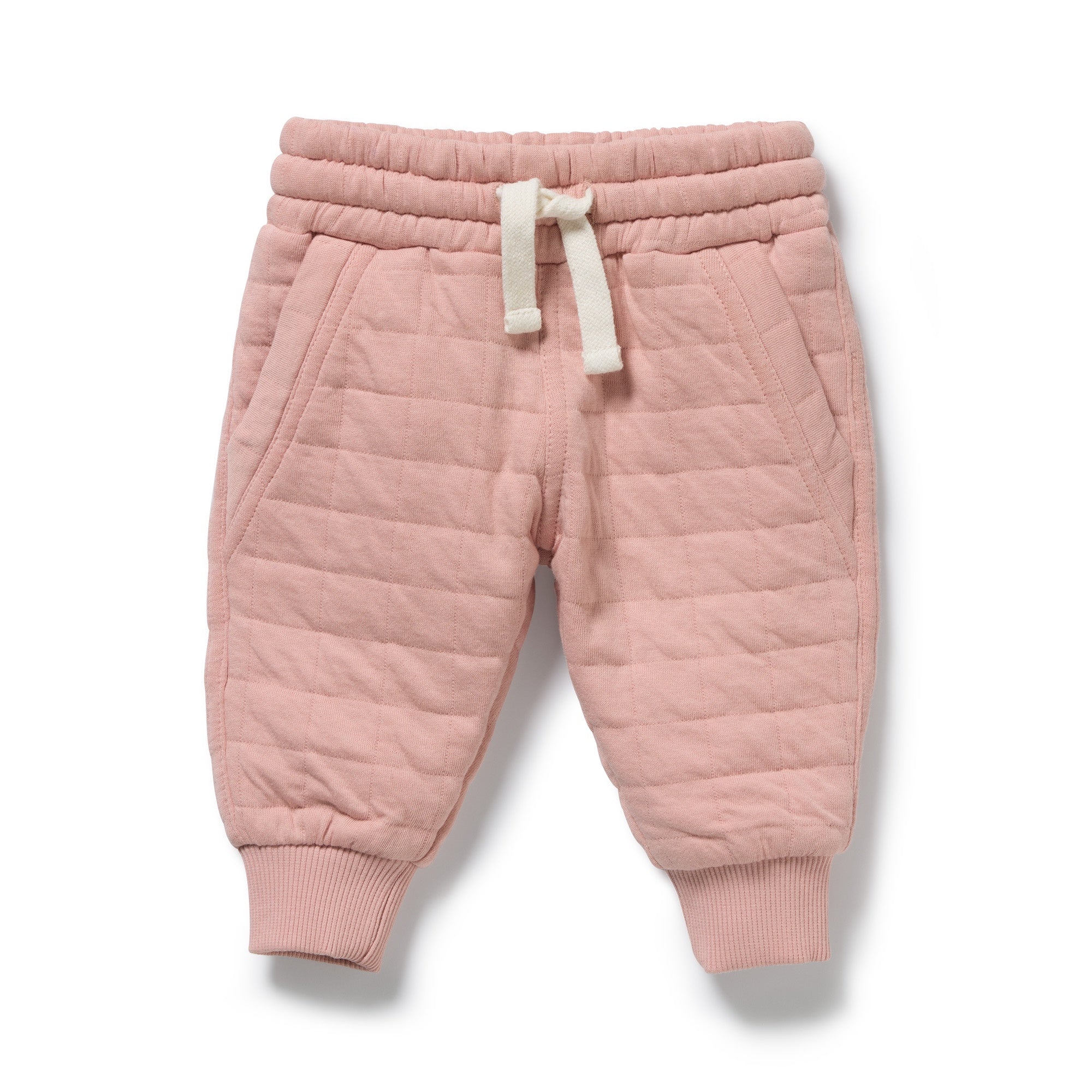 Wilson and Frenchy Organic Quilted Sweat Pant (rose)