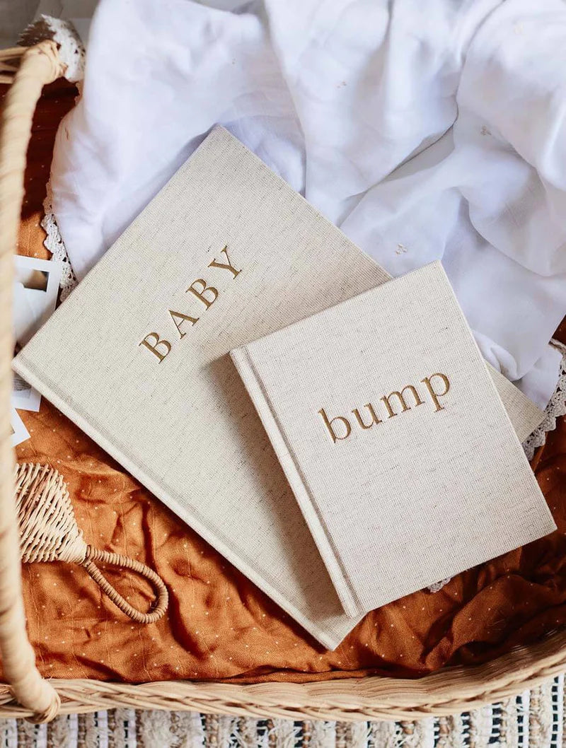 Write To Me Baby Journal - Birth to Five Years (oatmeal)
