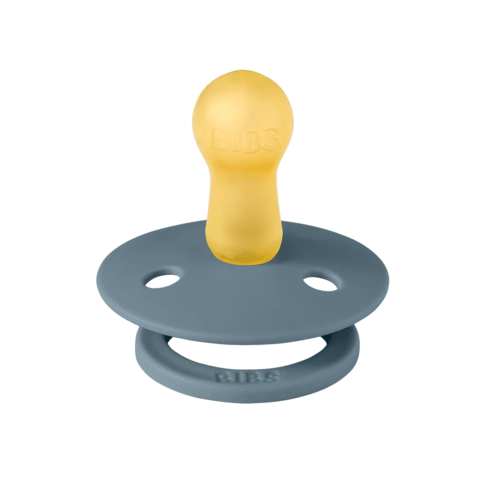 Bibs Denmark Dummies Colour 2pk Round Latex (size 2)