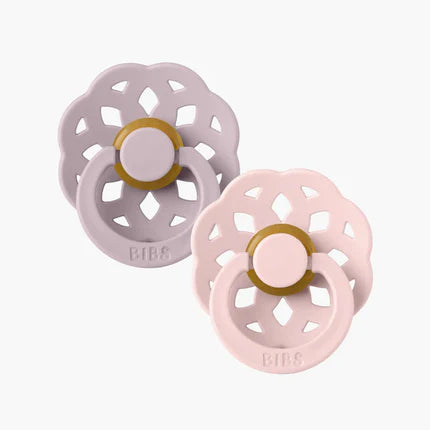 BIBS Denmark Boheme Pacifier Pack 2 Round Latex (Size 2)