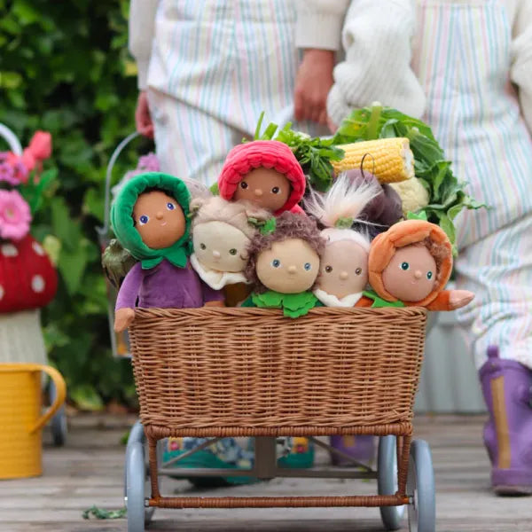 Olli Ella "Dinky Happy Harvest " Dinkum Doll (ellis eggplant)