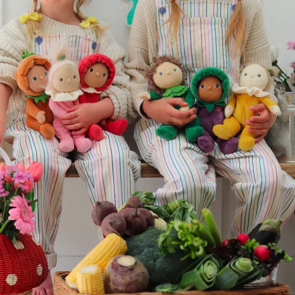 Olli Ella "Dinky Happy Harvest " Dinkum Doll (gene greens)