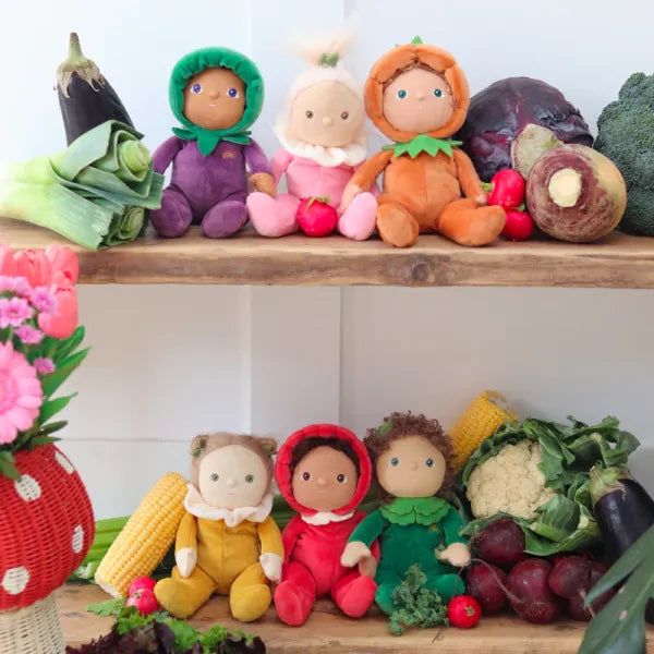 Olli Ella "Dinky Happy Harvest " Dinkum Doll (gene greens)