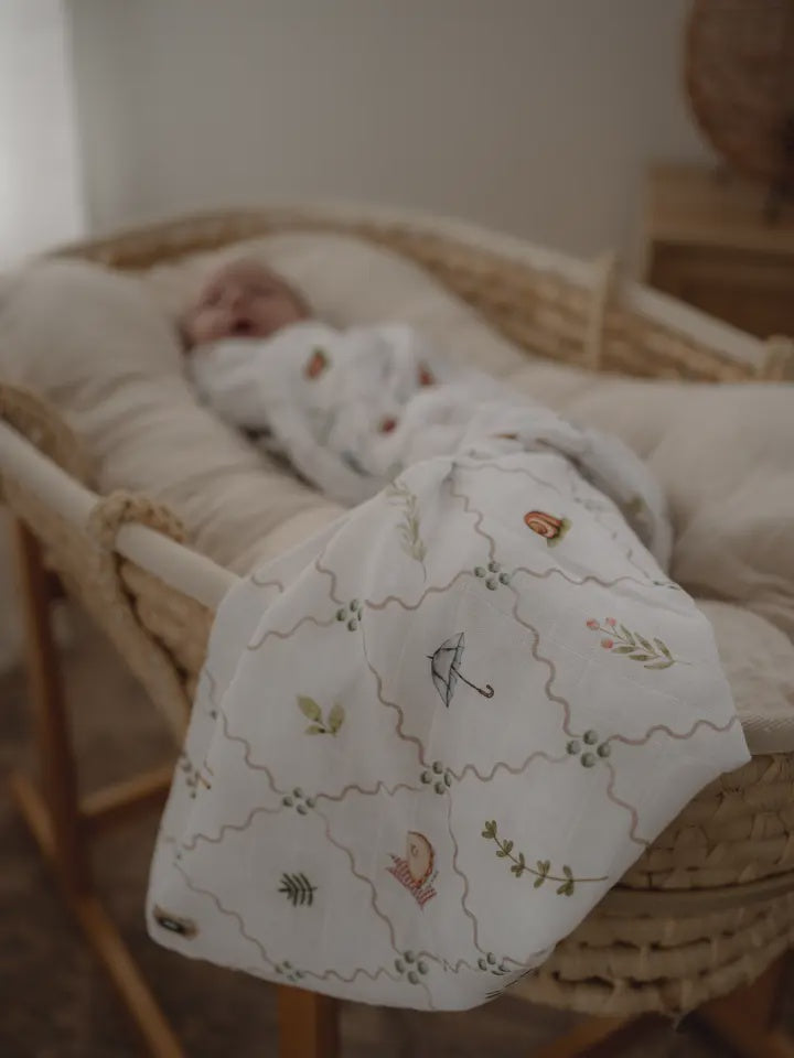 Pop Ya Tot Cottage Picnic Swaddle