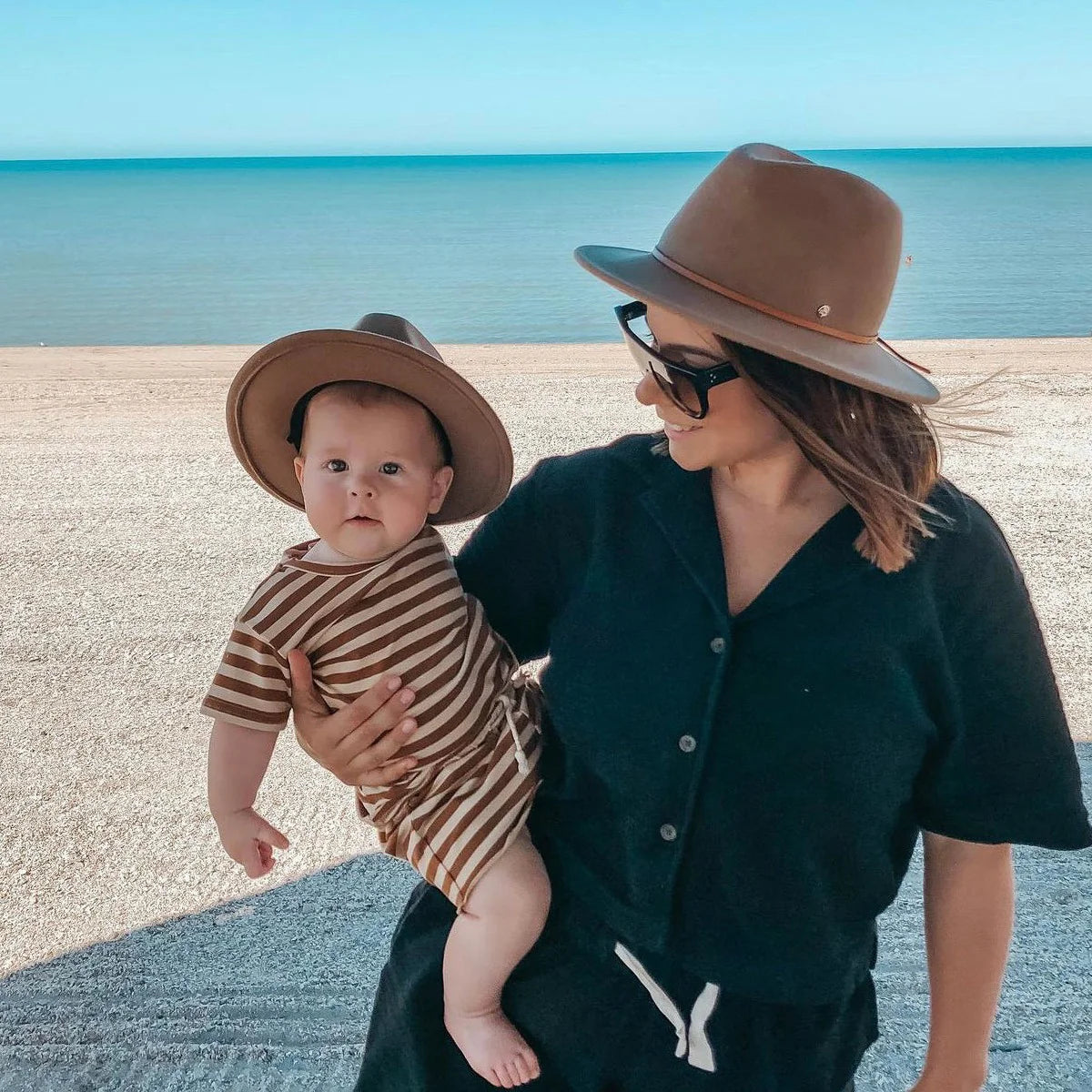 Shayd Mini Fedora (tan)