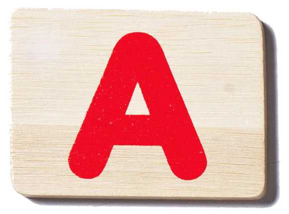 Everearth Name Train Letter "A"