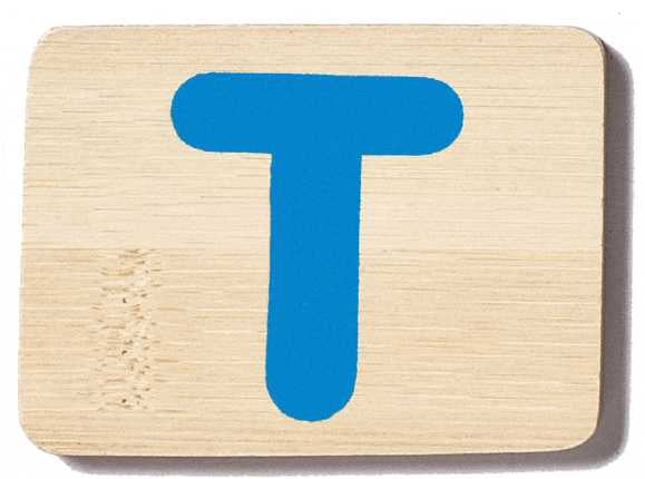 Everearth Name Train Letter "T"