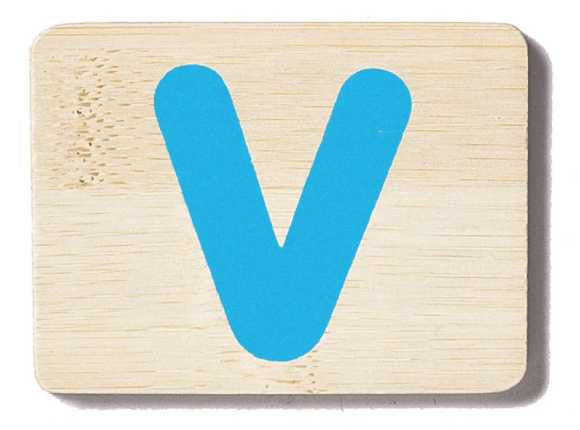 Everearth Name Train Letter "V"