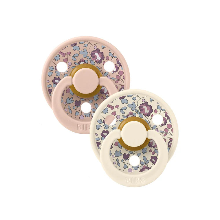 Bibs Denmark Pacifiers Liberty Print 2pk Latex (size 1)