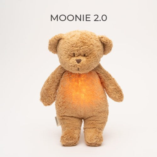 Moonie Organic Humming Bear with Lamp 2.0 (cappuccino)