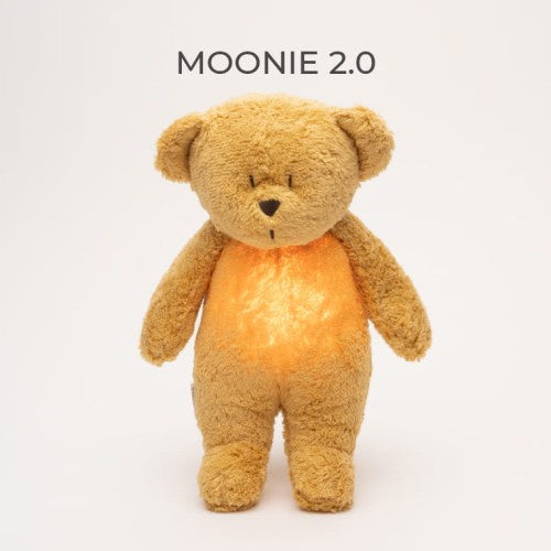 Moonie Organic Humming Bear with Lamp 2.0 (honey)
