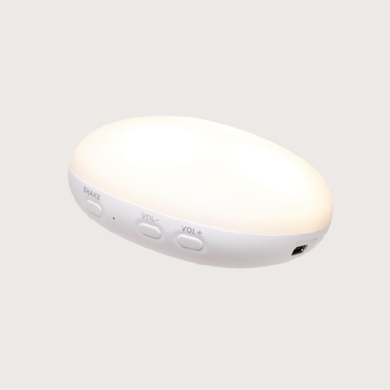 Moonie Organic Humming Bunny with Lamp 2.0 (sand)