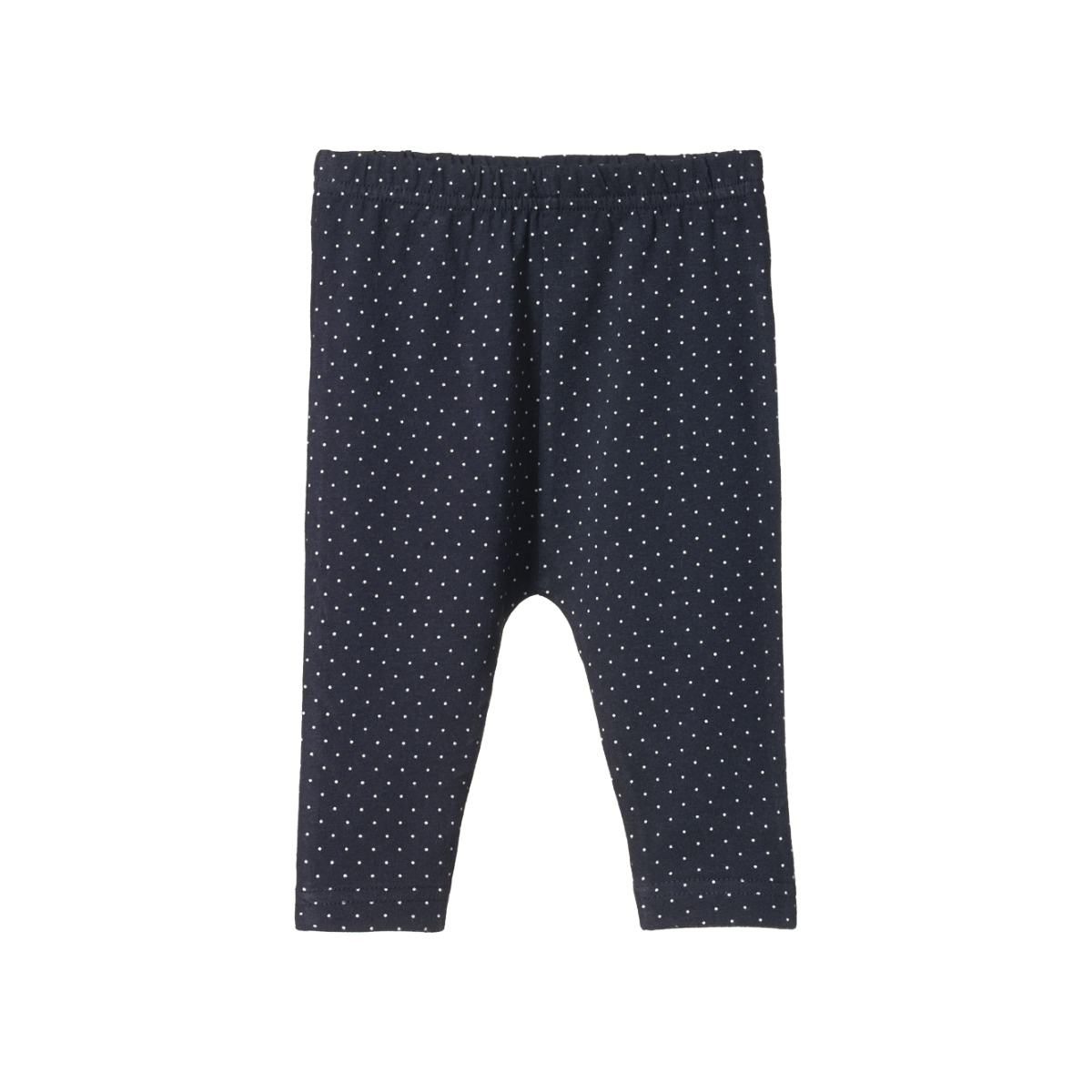 Nature Baby Legging (navy mini dot)