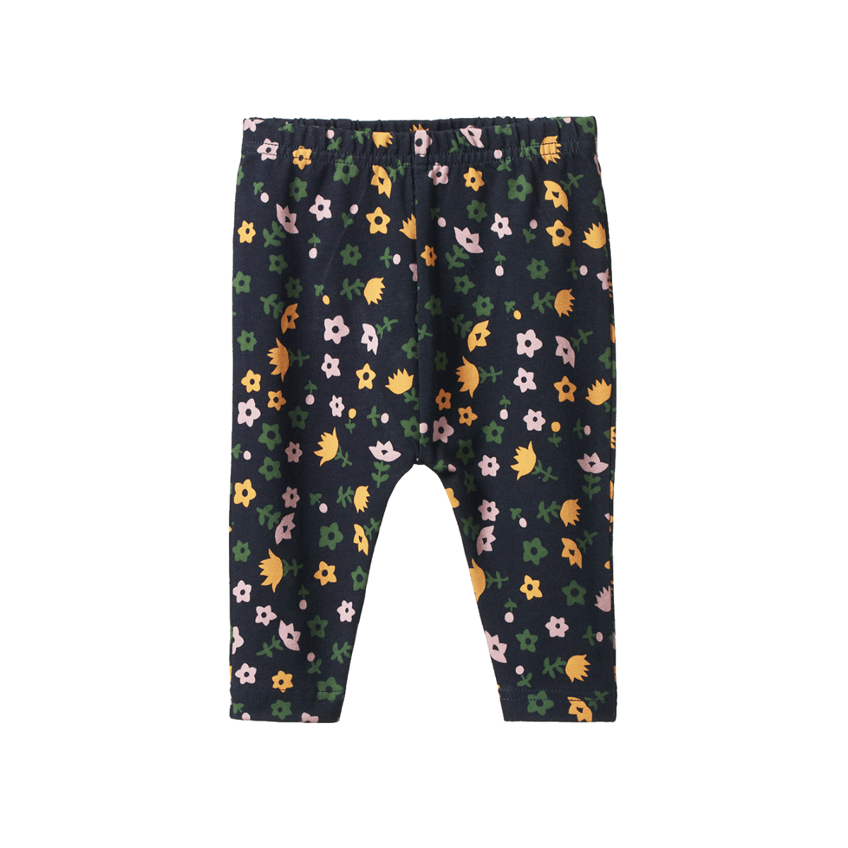 Nature Baby Legging (navy pollyanna print)
