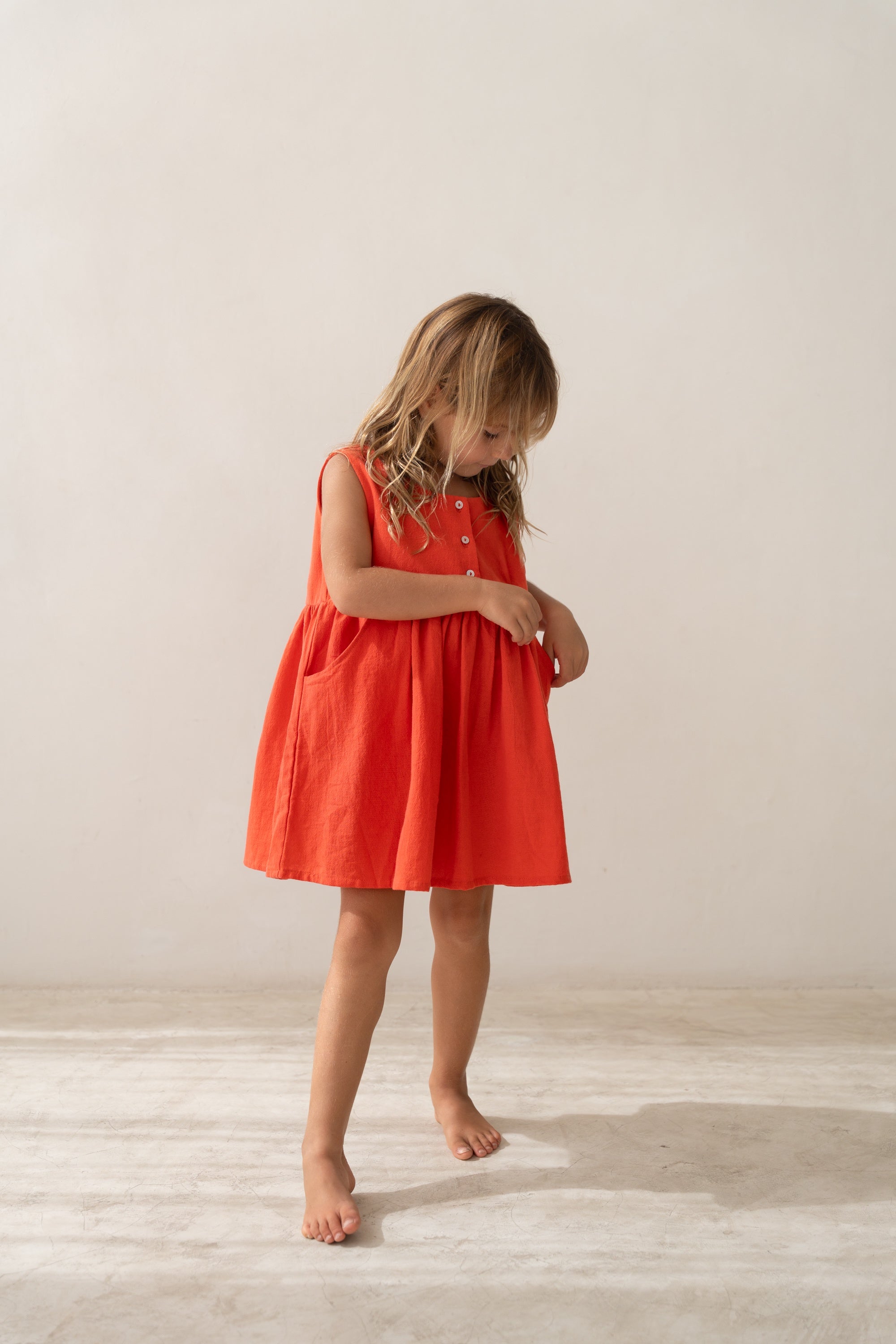 Illoura Della Pinafore (coral)