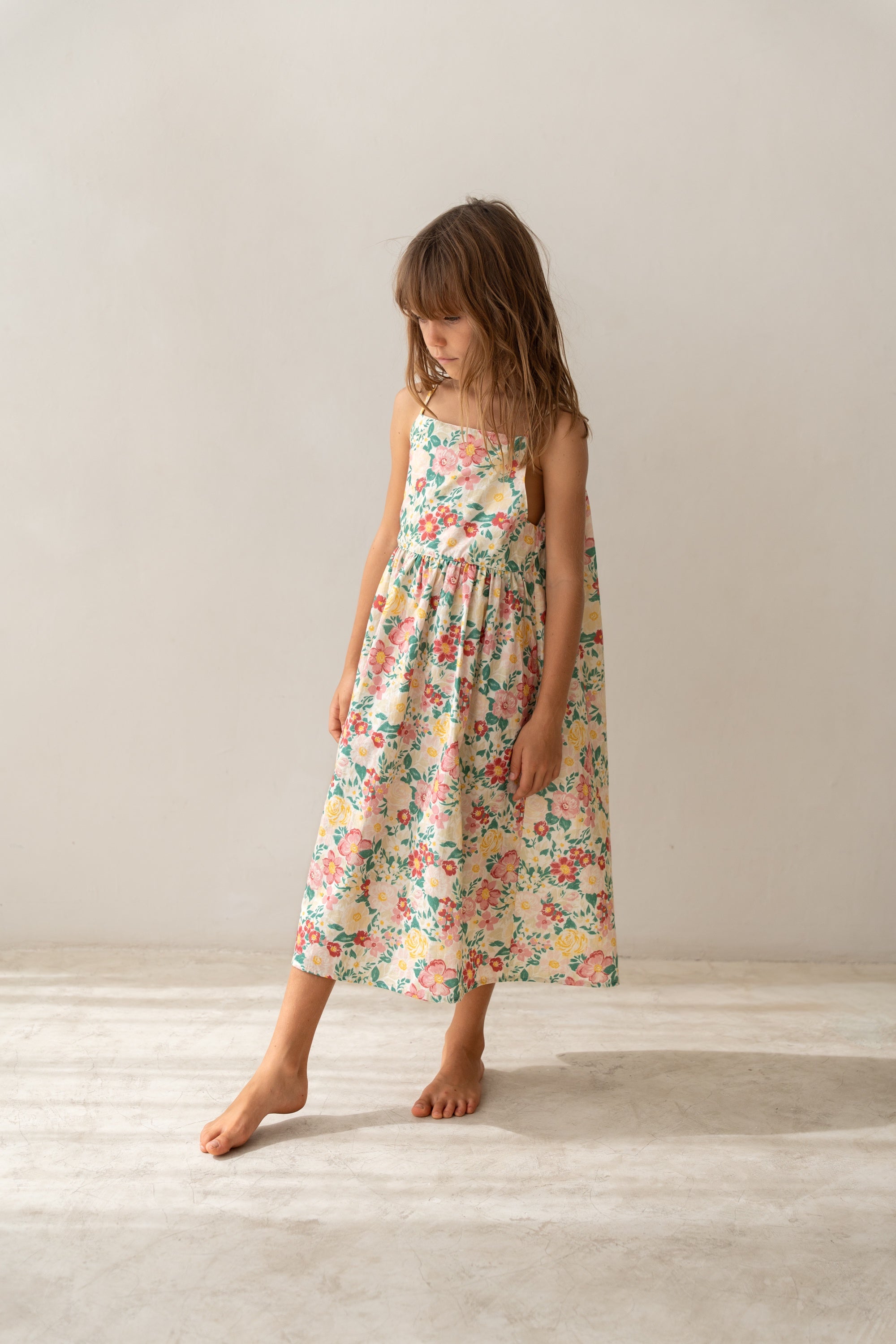 Illoura Field Dress (garden floral)