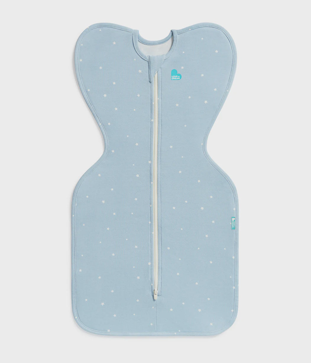 Love to Dream Swaddle Up 1.0 Tog Twinkle (powder blue)