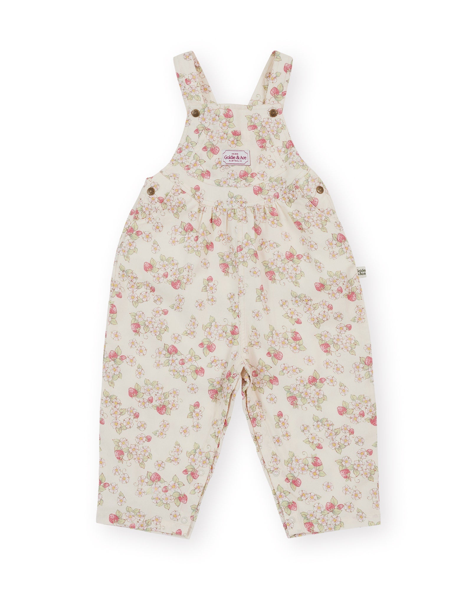 Goldie and Ace Strawberry Fields Goldie Vintage Overall (cream)