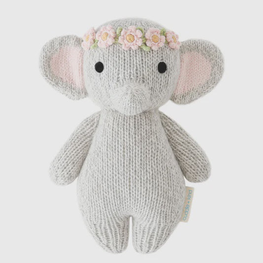 Cuddle and Kind Baby Elephant (blush floral)