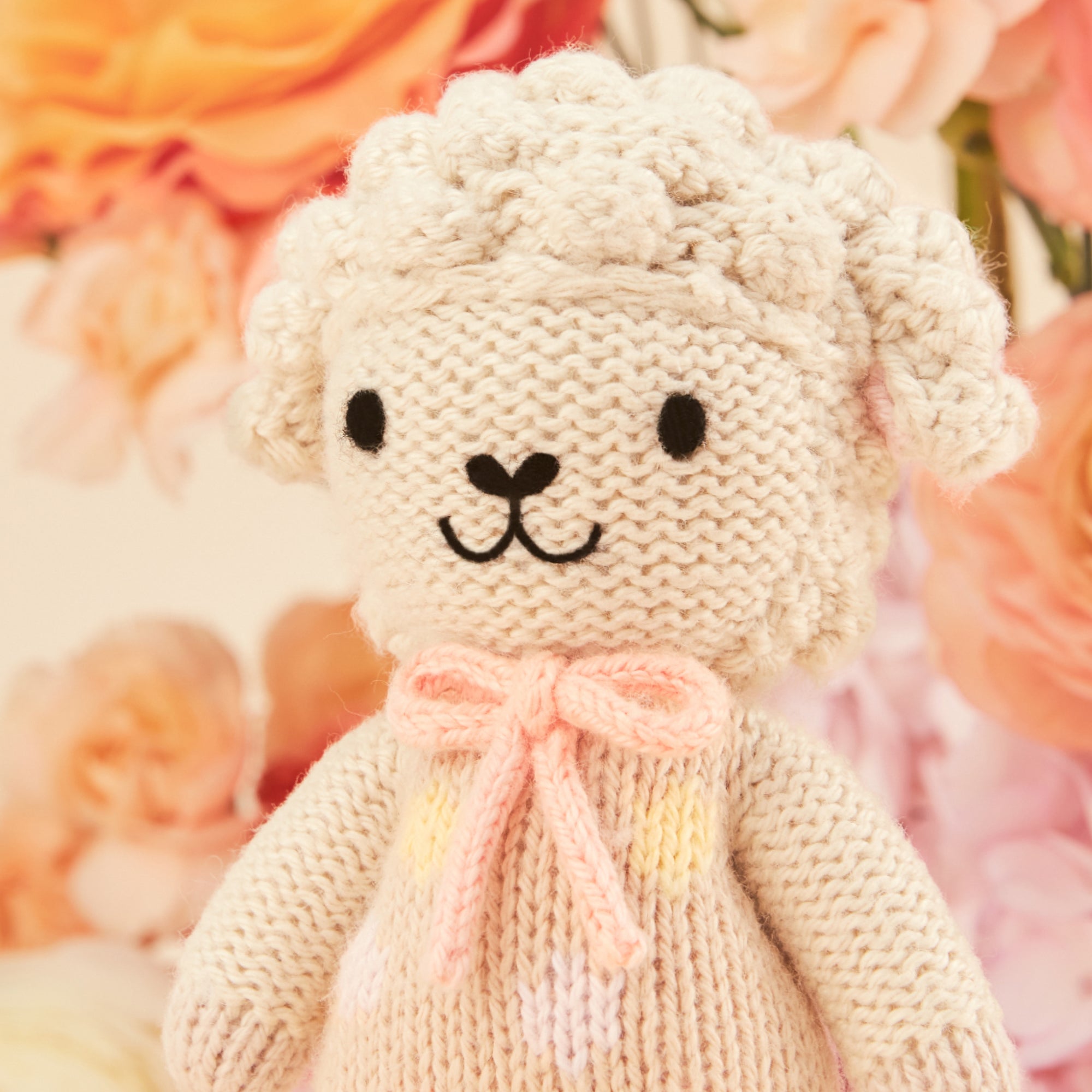 Cuddle and Kind Tiny Lucy the Lamb (pastel)