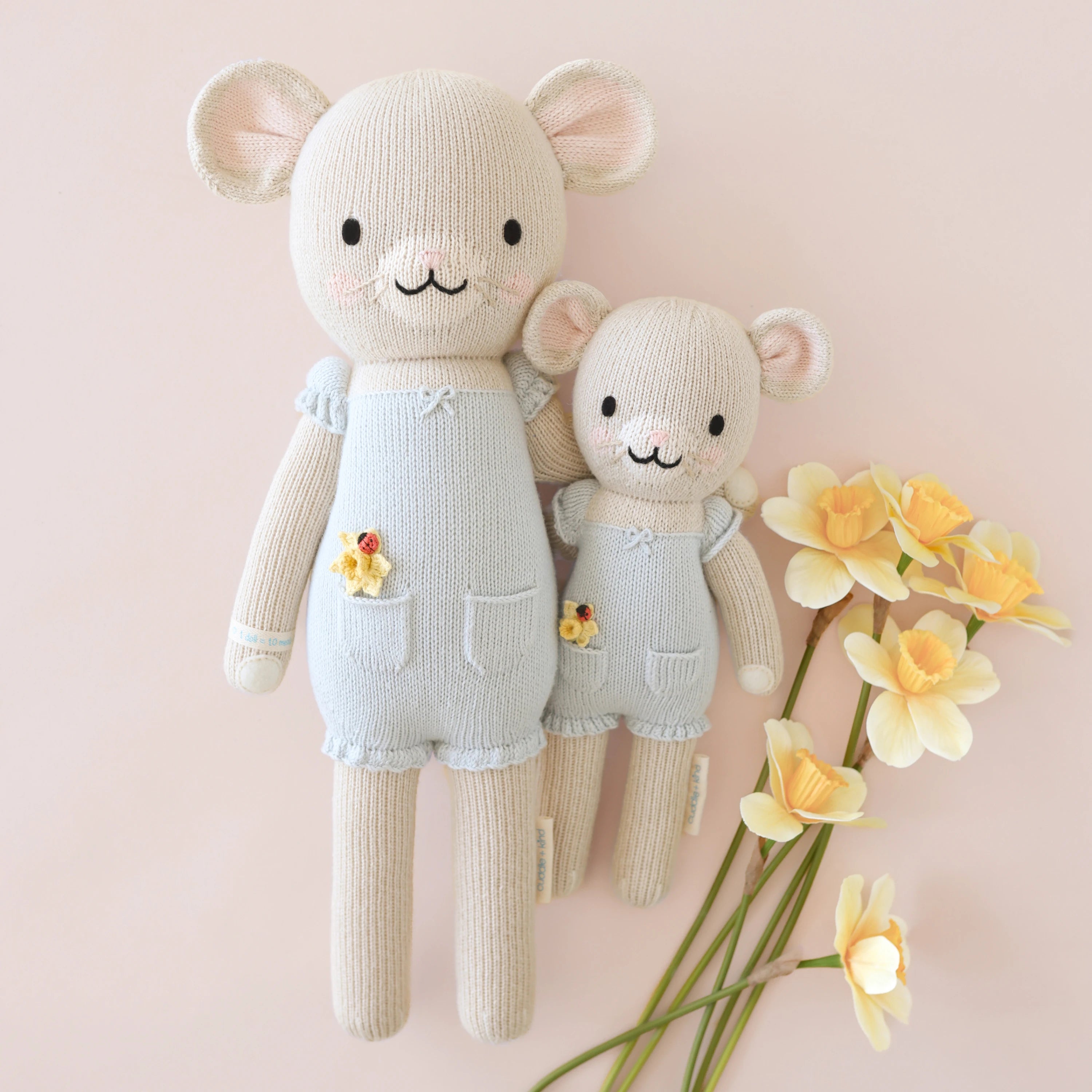 Cuddle and Kind Beatrice the Mouse (periwinkle)
