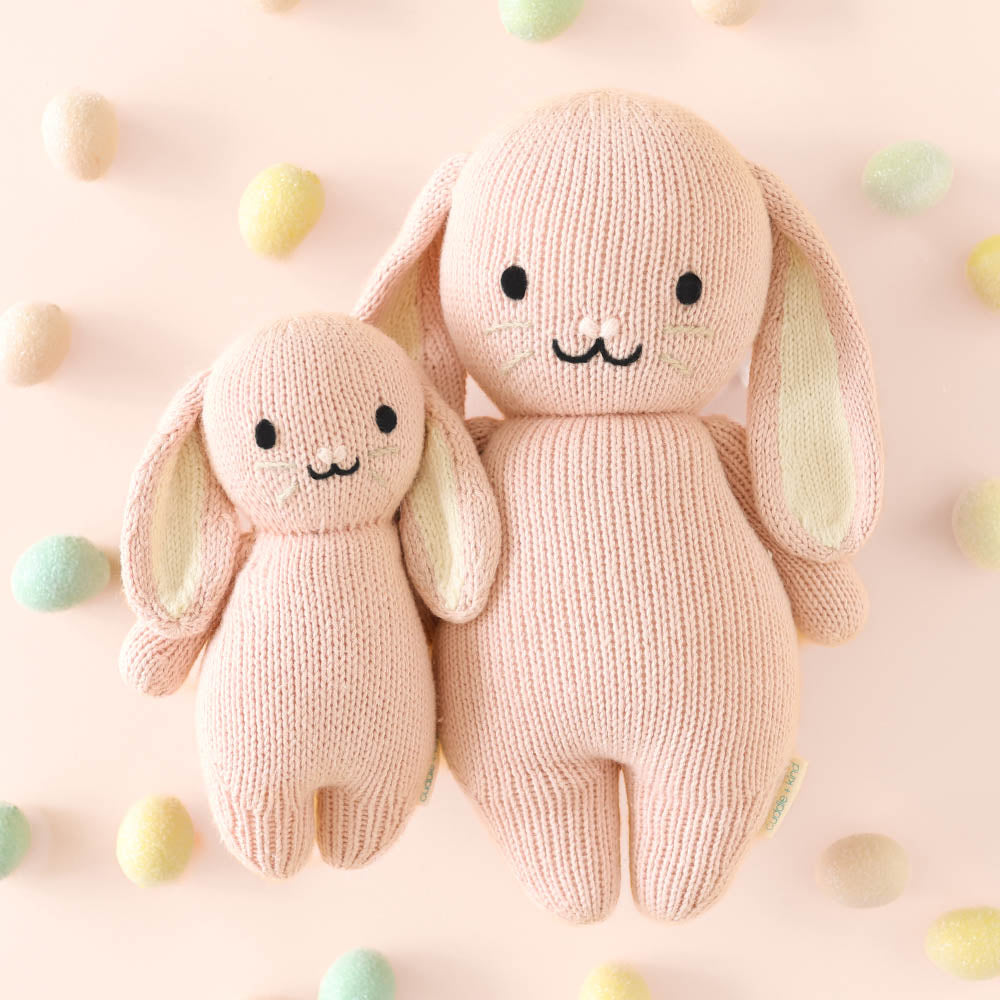 Cuddle and Kind Big Baby Bunny Rose